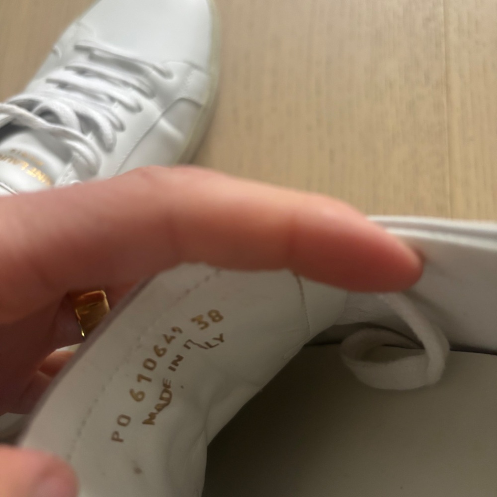 Saint Laurent Leather Sneakers size EU 38 - Picture 11 of 13